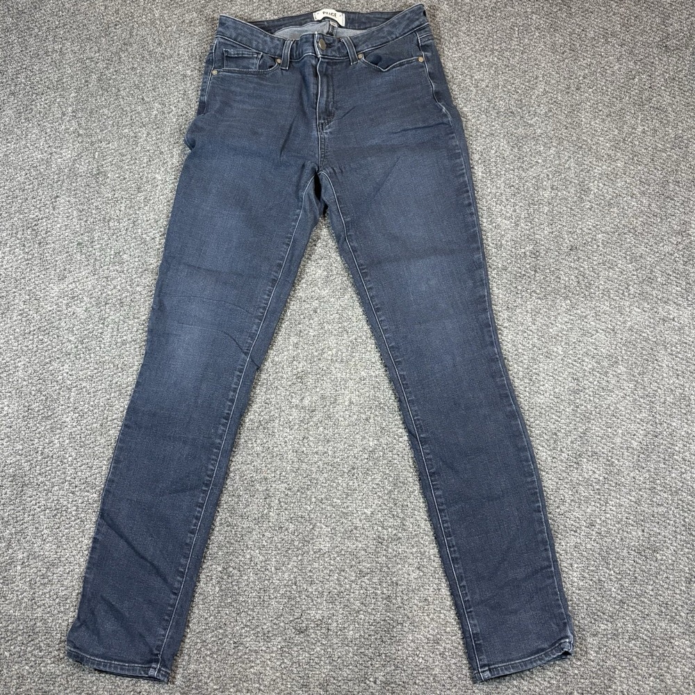 Paige Skyline Skinny Jeans Women's Size‎ 29 Azaria Dark Blue Stretch